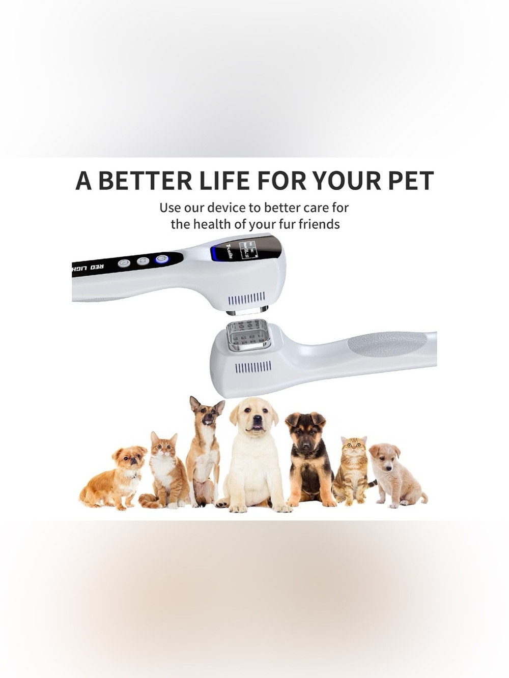 Pet Therapy Device for Dogs & Cats, Deep Penetrating Dual-Wavelength - Picture 6 of 7
